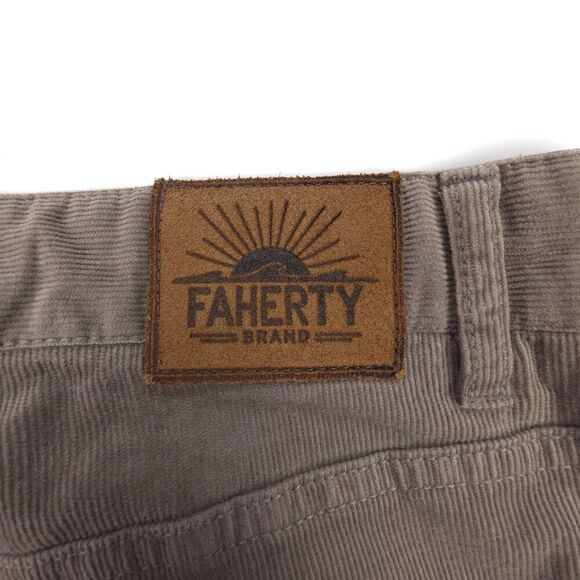 NEW Faherty Stretch Terry Corduroy 5-Pocket Pant Slim Normcore Casual Old Money - Picture 10 of 10